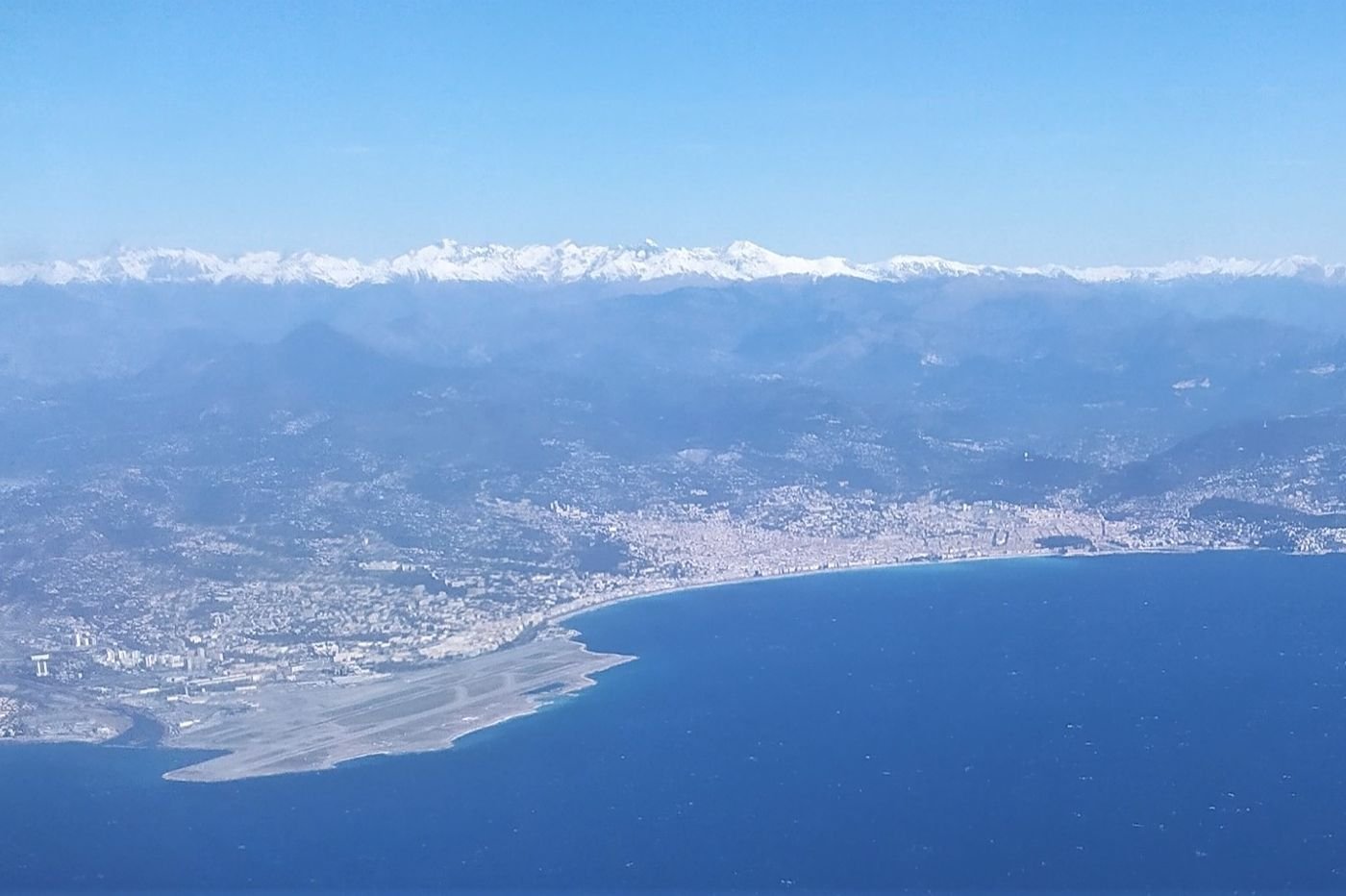 The French Riviera from Nice
