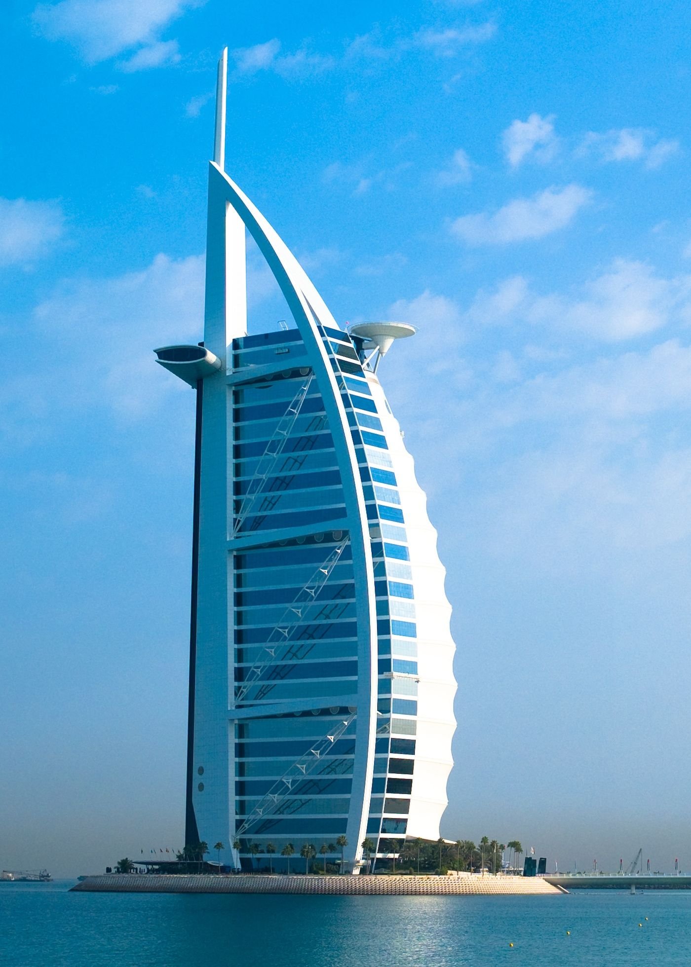 برج العرب وشاطئ جميرا